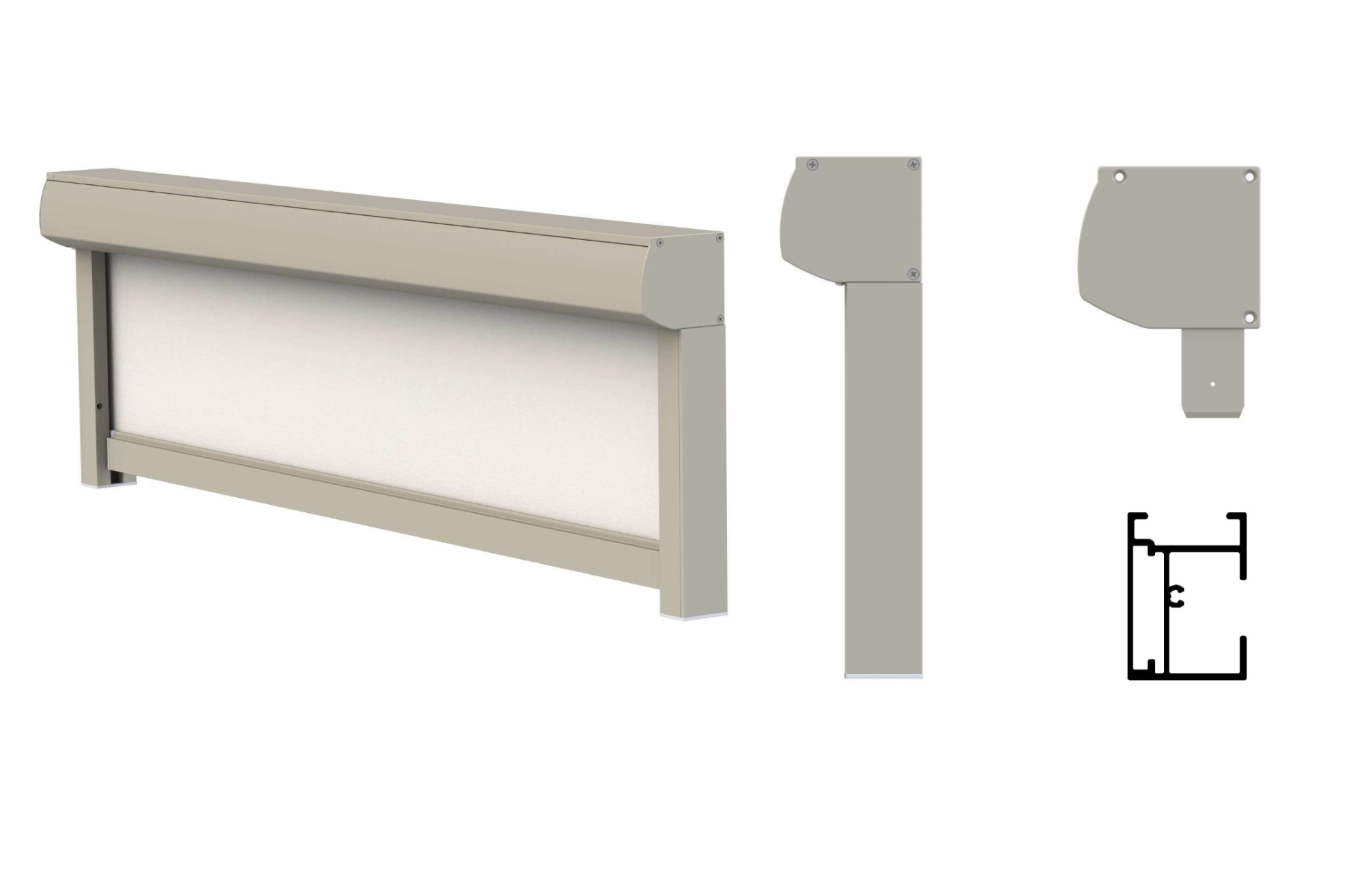 Diagrama técnico Screen Nexus 100
